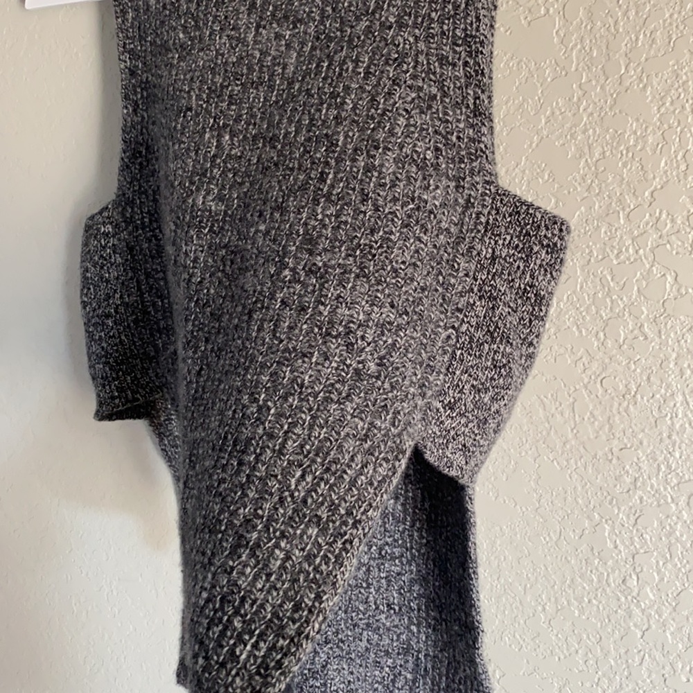Madewell Open-Side grey Sweater-Vest - Picture 5 of 7